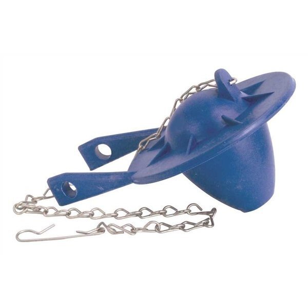 2 Universal Blue Flapper W/ Stainless Steel Chain, Proplus, Mfr#: 558646